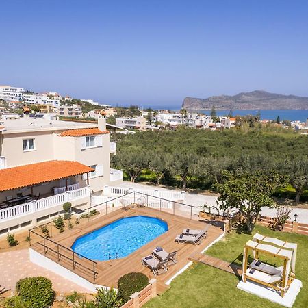 Casa De Philippe With Unique Seaview 2' From Beach Agia  Exterior photo