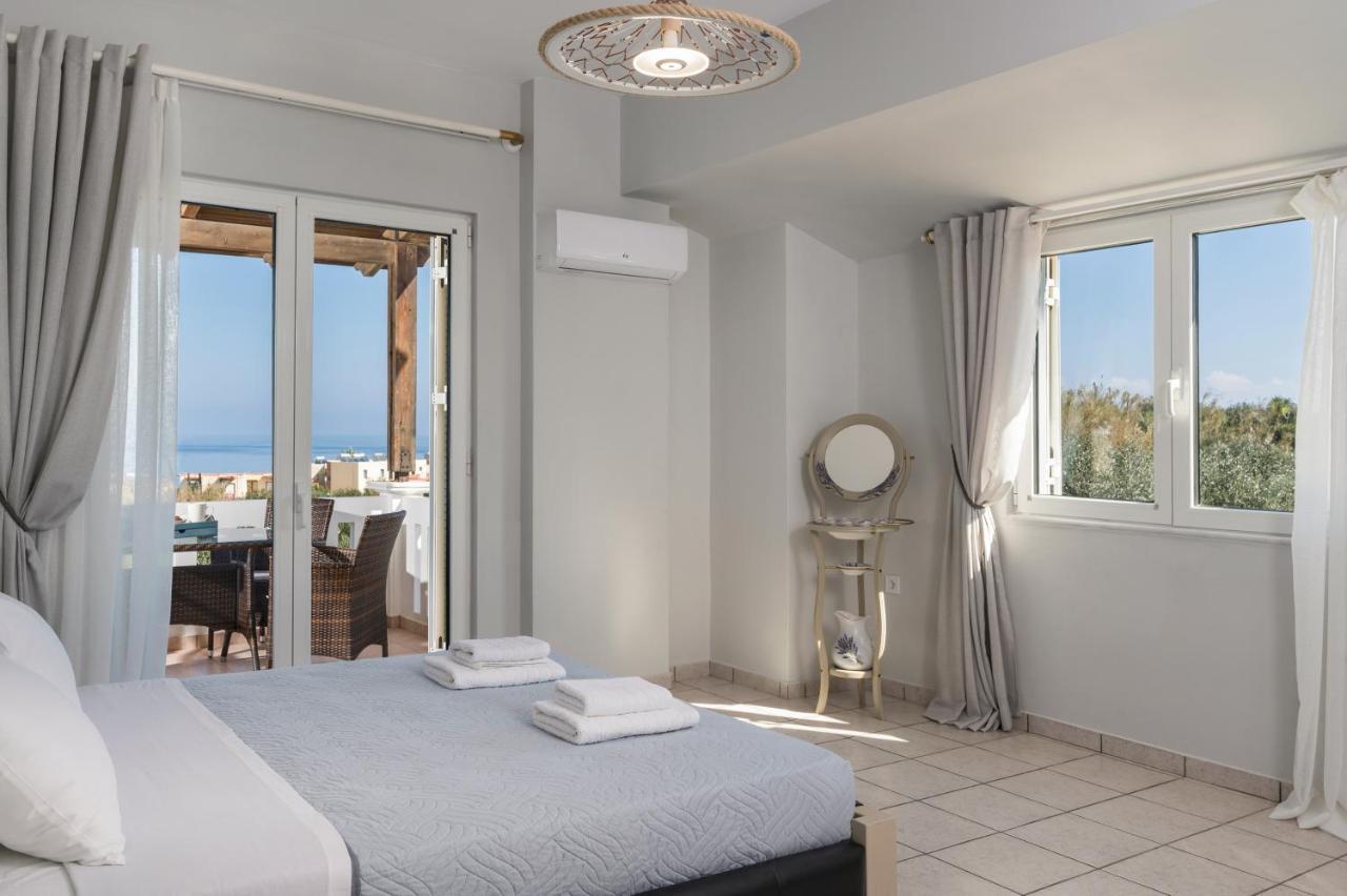 Casa De Philippe With Unique Seaview 2' From Beach Agia  Exterior photo