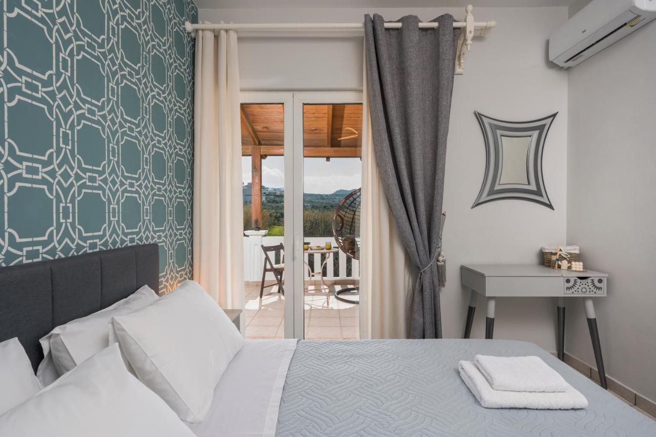 Casa De Philippe With Unique Seaview 2' From Beach Agia  Exterior photo